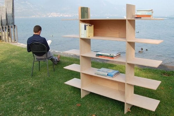 Bookcase Using a Wood Router